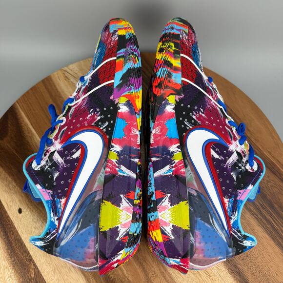Nike Air Zoom GT Cut 3 Size 16 Jewell Loyd Paint Multi Color Basketball Shoes main image 7